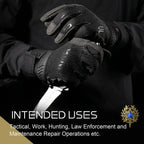 Tactical gloves with touchscreen – total performance